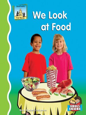 cover image of We Look At Food